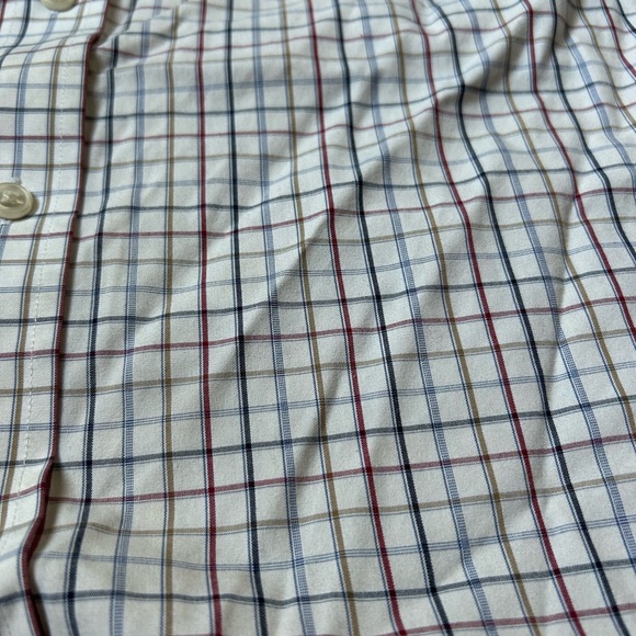Red white and blue lightweight button up - Picture 2 of 4